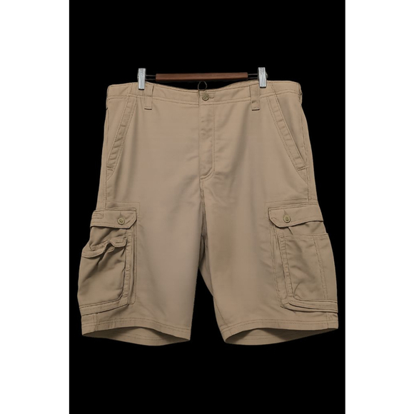 Lee Other - Lee Cargo Shorts Mens 40 Khaki Beige Utility Pockets Casual Cotton